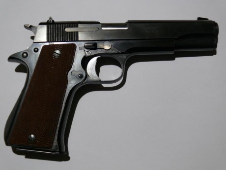 Se vende pistola Star modelo Super cal 9 Largo. Guiada y recamarada como 9 Pa 01