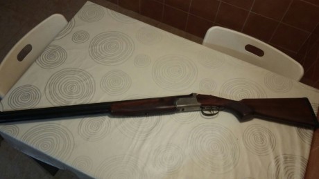 Calibre 12. Monogatillo, selector de tiro y expulsora.Ha salido al campo 4 dias.
Mas informacion por wasap 11