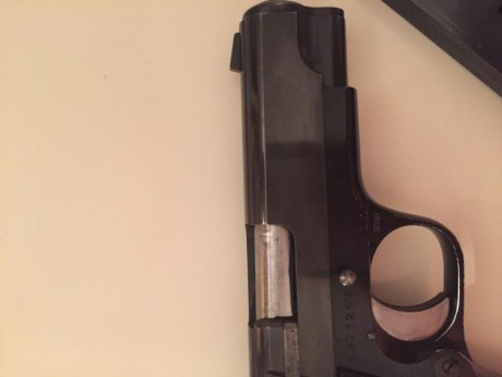 Hola,

Vendo pistola Star BKM de aleación ligera de aviación, súper cuidada. Disparador afinado. Por el 01