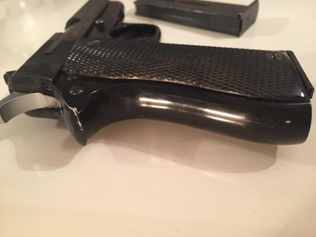 Hola,

Vendo pistola Star BKM de aleación ligera de aviación, súper cuidada. Disparador afinado. Por el 00