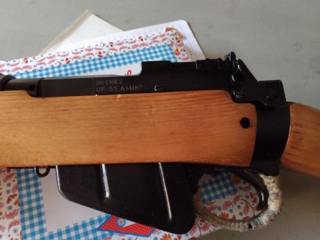 Hola a todos.
Vendo un Enfield 4MK2 fabricado en 54,55.
Está como recién salido de fábrica.
El estado 01