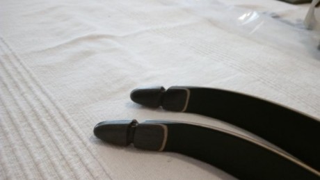 Hola, vendo las palas para un Predator Hunter DX color charcoal con una potencia de 50 libras a 28, como 00