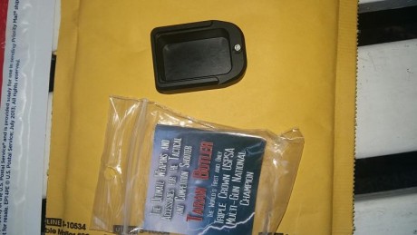 Punto de mira dawson precision para la gama mp9 de smith wesson. El punto es el fino. Para fibra de 1mm. 11