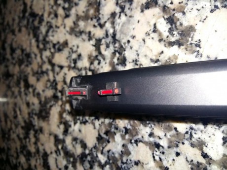 Punto de mira dawson precision para la gama mp9 de smith wesson. El punto es el fino. Para fibra de 1mm. 21