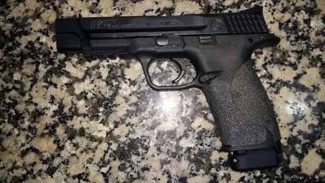 Punto de mira dawson precision para la gama mp9 de smith wesson. El punto es el fino. Para fibra de 1mm. 20