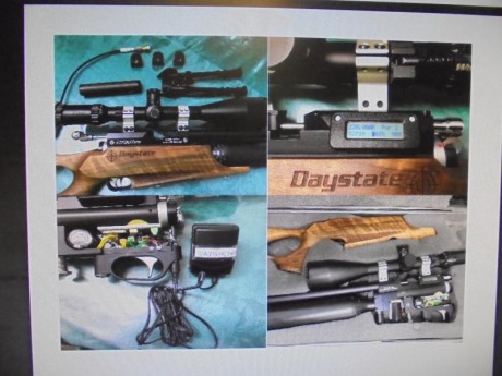 En primer lugar saludos a todos los foreros.

Un amigo puiere vender esta preciosidad
•	Carabina PCP Daystate 01