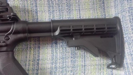 Se vende fusil Smith and Wesson mp 15 calibre 22,nuevo sin uso prácticamente habrá tirado 5 cajas.Cargador 12