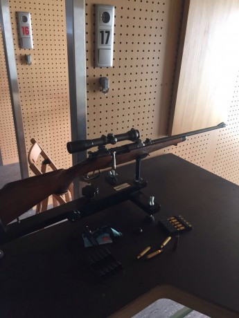 Queridos amigos,
Después de tener el venerable Mannlicher Schoenauer en mi poder durante un tiempo, he 00