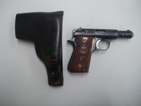 Un compañero vende esta preciosa ASTRA FALCON, en calibre 9mm Corto, guiada en F.
Está en Madrid, y se 01