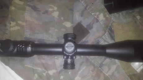 Vendo walther prs 4-24x50 con reticula iluninada en rojo y verde. No tiene apenas uso y ni un arañazo. 00