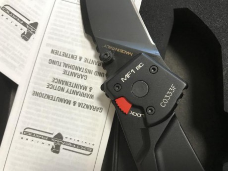 Navaja Extrema Ratio MF1 BC
Nueva sin estrenar de colección con su caja y documentación.
se encuentra 00