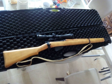 Hola a todos.
Vendo un Enfield 4MK2 fabricado en 54,55.
Está como recién salido de fábrica.
El estado 91