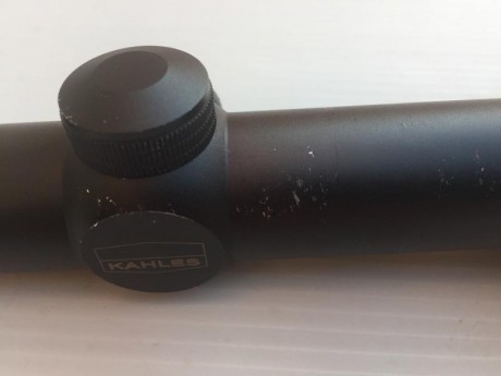 Visor Kahles Helia C 1,1-4x24 especial para batidas y monterías, con campo de visión incomparable y una 10