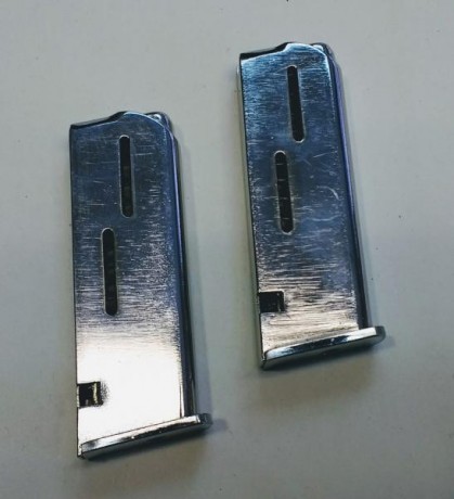 Dos cargadores Astra Cub calibre 6,35.
25 euros cada uno.
VENDIDOS CERRAR GRACIAS. 01