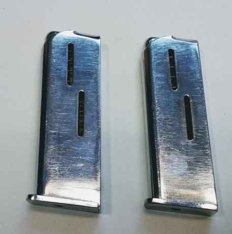Dos cargadores Astra Cub calibre 6,35.
25 euros cada uno.
VENDIDOS CERRAR GRACIAS. 00