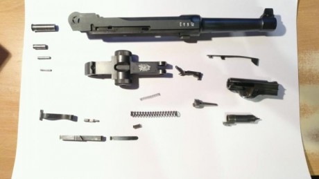 Iniciaremos con una artilleria Erfurt 1914, para continuar con una Mauser Original 4 pulgadas fabricada 81