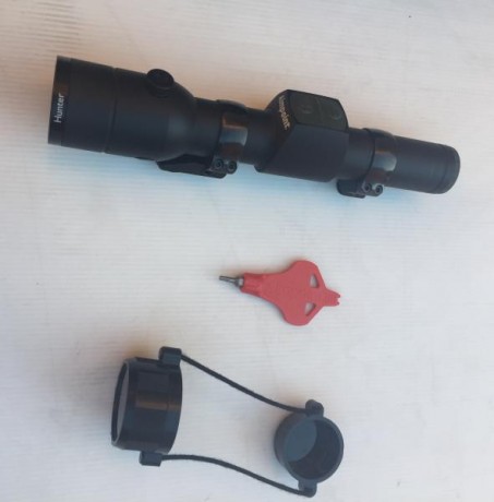 Vendo mi Visor punto rojo Aimpoint HUNTER H30L.

Tamaño de punto 2 MOA*
Duración de la pila 50.000 horas
Tipo 02