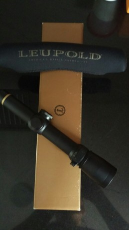 Se trata del modelo 1.5-5x20 de la serie VX3. El tubo es de pulgada. Se vende con un juego de anillas 00