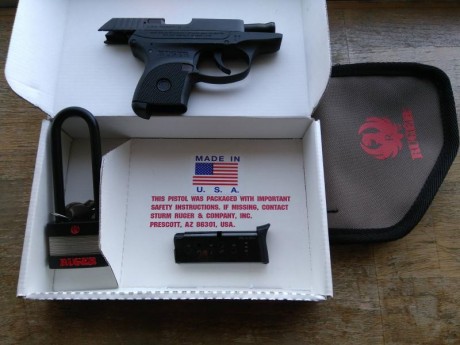 ]Vendo RUGER LCP 9 m/m corto.
Esta en perfecto estado.
Precio 275 euros.
Las fotos se pueden ver en clasificados.
 02