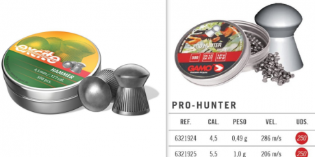 Me ha surgido la duda viendo estos dos: H&N Excite Hammer y gamo pro-hunter, forma similar cabeza 00