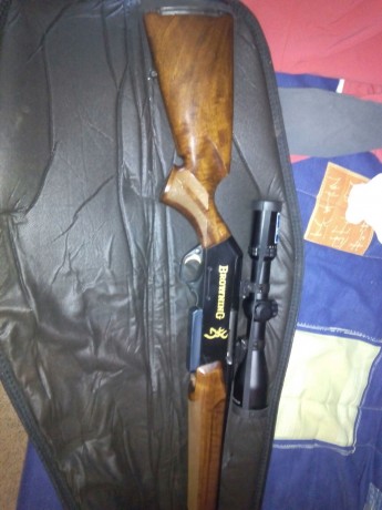 rifle en long Track 30.06 visor zeiss 2.5-10x50...de un amigo...monturas apell... impecable...pide 1800 01