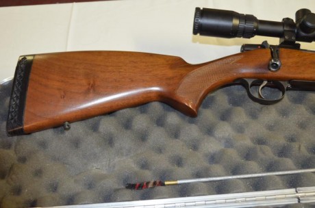 Vendo rifle cz 550 del 243  con pelo fraces para recechos .Lleva un visor Barsca de 4 a 32 aumentos con 10