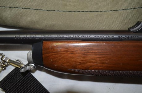 Vendo rifle semiautomatico del 30-06 en perfecto estado con monturas appel y visor bushnell  1,5 a 4,5 30