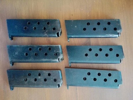 Buenos días:

Vendo este lote de cargadores para la pistola Beretta 92, compatible con la carabina CX4 22