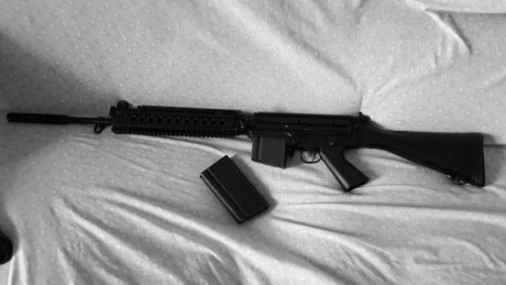 Vendo STG 58 CAL. 307 en buen estado, carril weaver para visor  ,cargador de 10 y de 20 , guardamanos 00