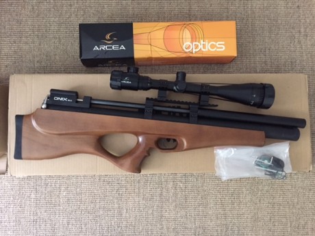 Vendo carabina Onix Bulk calibre 25 (6,35 mm) completamente a estrenar; muy precisa según el fabricante. 00