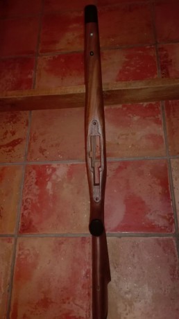 Es un amigo que vende su culata para cazar del Rubin k-31. Madera nogal, punta ébano y lomo regulable.
El 12