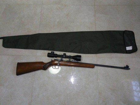 Vendo Carabina Cal 22LR. Fabricada por la celebre Manufactura de armas de Saint Etienne ( Francia ).
Canon 00