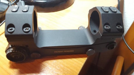 vendo montura era tac inclinacion regulable para tubo de 30mm.
regulacion de 0moas, 10,20,30,40,50,60, 01