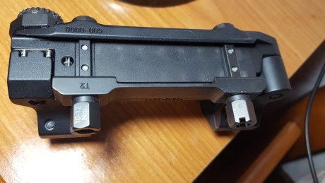 vendo montura era tac inclinacion regulable para tubo de 30mm.
regulacion de 0moas, 10,20,30,40,50,60, 11