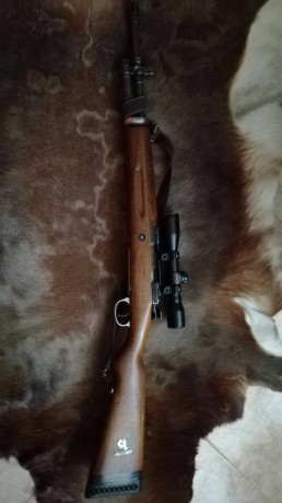Vendo FR8 modificado, calibre .308:
- Cerrojo curvado y pulido
- Disparador afinado
- Culata con cantonera
- 12