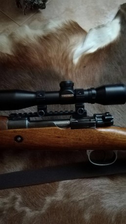 Vendo FR8 modificado, calibre .308:
- Cerrojo curvado y pulido
- Disparador afinado
- Culata con cantonera
- 10