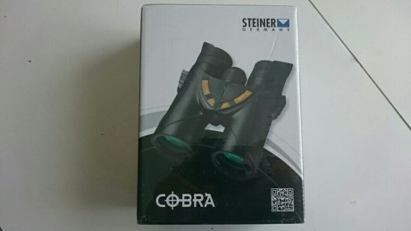    (VENDIDO)    

Hola
Vendo prismáticos STEINER COBRA 8X42 (NUEVOS en caja precintada). 
Precio: VENDIDO.
 00