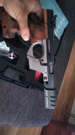 Buenas tardes vendo whalther-gsp-expert 22
Talla de cacha M. 
Muy buen estado. Muy poco Uso
La vendo porque 02