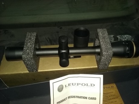 Se vende visor Leupold con retícula Fine Plex, con muy poco uso, solamente con carabinas de aire PCP en 02