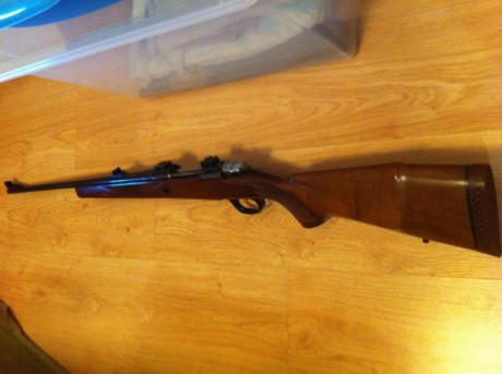 Vendo rifle santa Bárbara en muy buen estado.
Monturas apel y visor tasco euroclass 1,5x6x42
Todo el conjunto 10