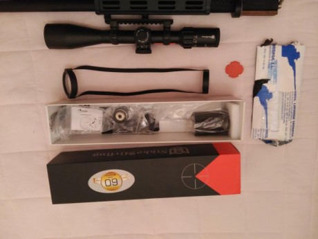 Visor Nikko Stirling 6-24x50 Long Range con retícula Hold Fast
30mm de tubo aluminio aeronáutico.
Retícula 11