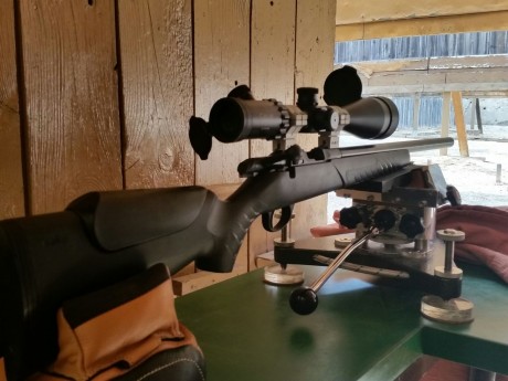 al tema ,por cambio de preyecto vendo mi magnifica Carabina SAKO QUAD Syntetic Heavy Barrel  0.22  tiene 02