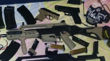 VENDO

G36 MARUI RECOIL  400€

Vendo replica G36 Marui Recoil completa y bien cuidada. Con punto de mira 01