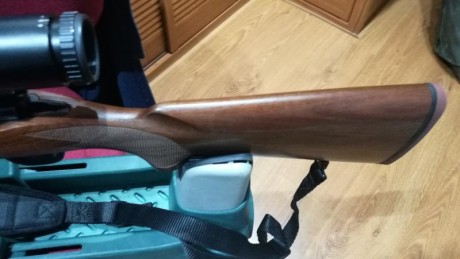 hola compañeros visto que no cambio los rifle por lo que quiero los saco a la venta

ruger 77 338 con 01