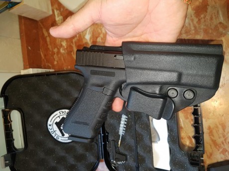 Guiada en licencia A. 50 disparos. Siempre en casa. ESTADO IMPECABLE. Regalo funda interior kydex. Dos 40
