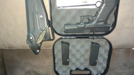 Vendo mi Glock 17 prácticamente nueva, con tan solo 50 disparos. Guiada en A
La vendo o cambio por un 01