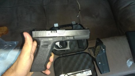 Vendo mi Glock 17 prácticamente nueva, con tan solo 50 disparos. Guiada en A
La vendo o cambio por un 00