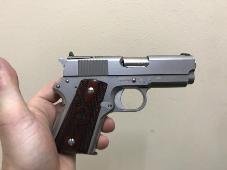 Buenas a todos,

Vendo esta pistola única y exclusiva, una Detonics modelo Combat Master en calibre .45 10