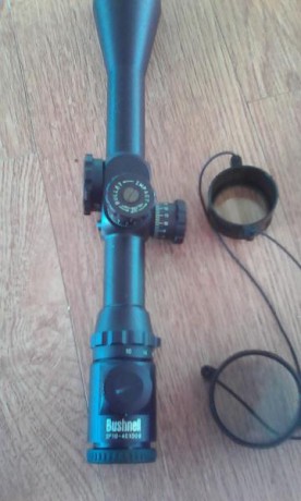 Vendo visor busnell fs40x50 solo usado en carabinas alguna marca de las anillas costo 360€ lo vendo en 02