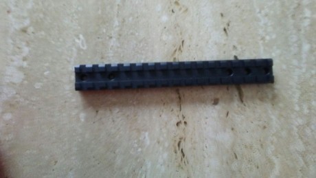 Carril nuevo para rifle HK slb2000 wever 45€ o cambio por diez 222r 01